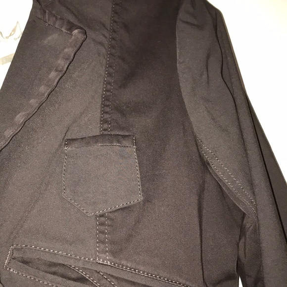 Cotelac Mixed Media Cropped Jacket - Picture 4 of 12